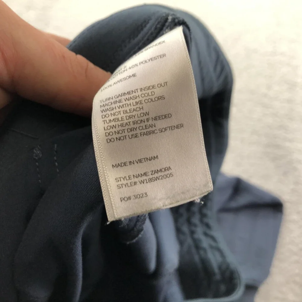 FIGS Scrub Jogger Pants Womens Large Blue Zamora Technical Cargo Medical